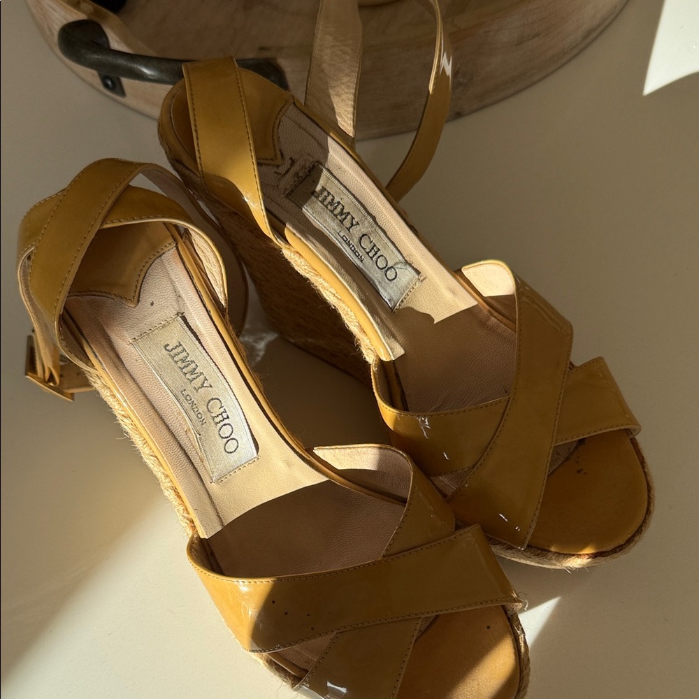Jimmy Choo wedges!